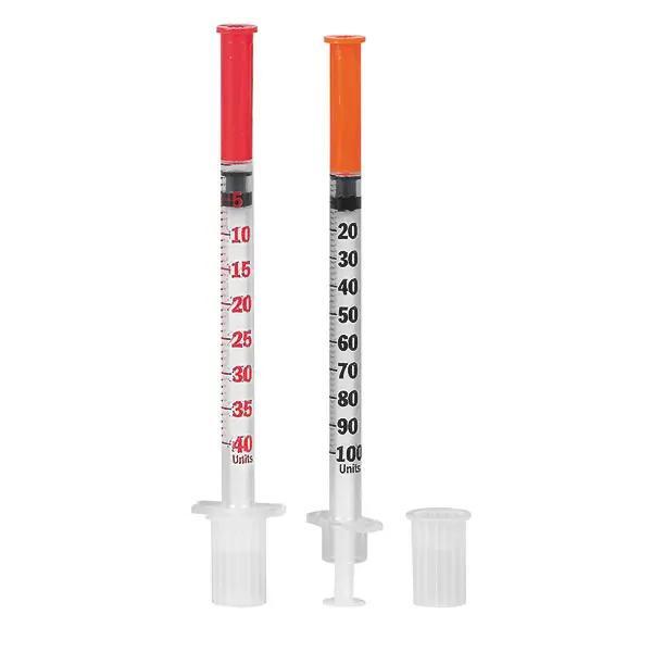 Insulinspritzen Microfine Plus - Mit eingeschweißter Kanüle, 3-Teilig