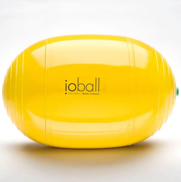 Preview: io-Ball - Elliptisches Fitnessgerät mit griffiger Oberflächenstruktur