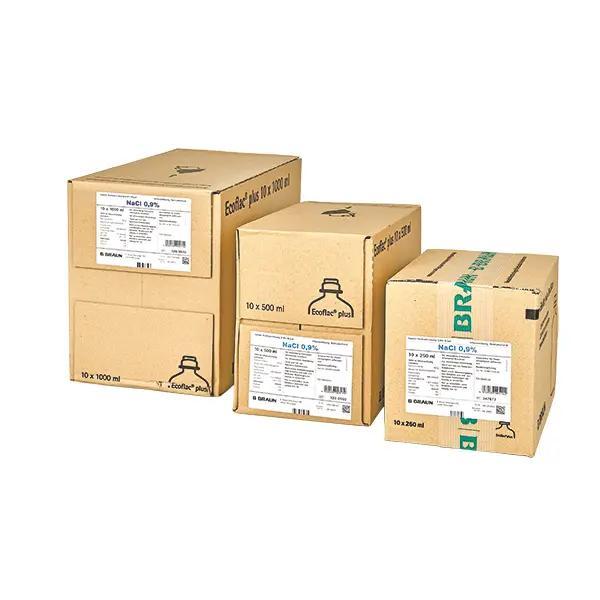 Preview: Isotonische Kochsalzlösung 0,9 % Ecoflac plus - Für die Zuführung über Venentropf