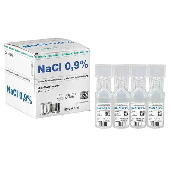 Isotonische Natriumchloridlösung 0,9 % Mini-Plasco connect - Kochsalzlösung