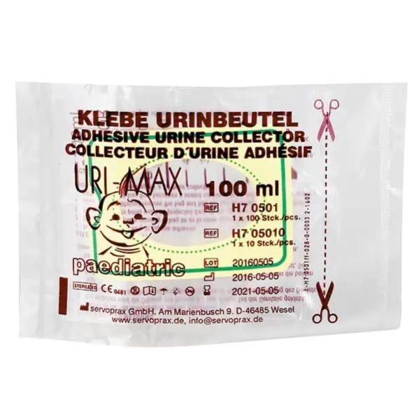 Preview: Kinder Urin-Klebebeutel - Transparent ohne Ablauf, für Jungen und Mädchen (SSB-fähig)