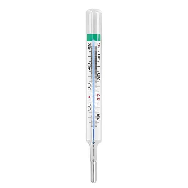 Klassisches Glasfieberthermometer ohne Quecksilber