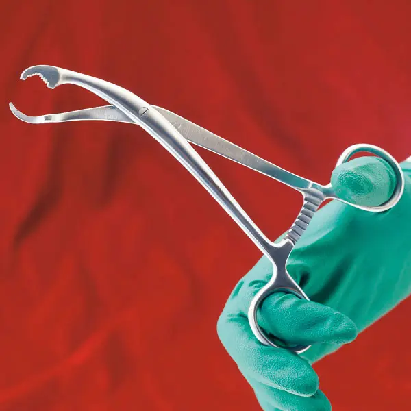 Preview: Knochenhaltezange - Selbstzentrierend, chirurgisches Instrument für Tierärzte