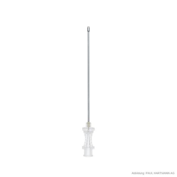 Knopfkanüle 8,1 cm, steril - Peha-Einmalinstrument, zur topischen Wundspülung, 25 Stück