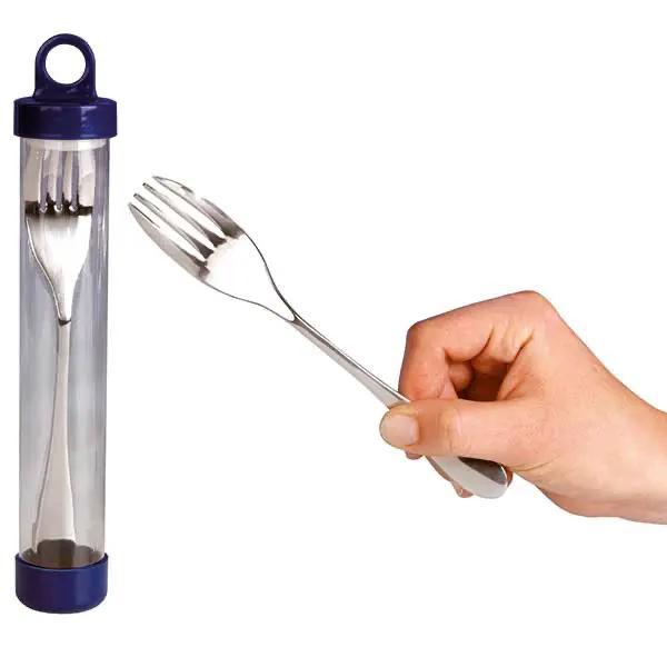 Knork - Messer und Gabel vereint - Schneidet selbst durch Fleisch