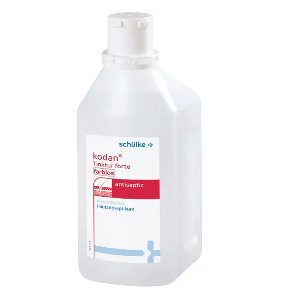 Preview: Kodan Tinktur Forte Farblos - Gebrauchsfertiges Hautantiseptikum mit Langzeitwirkung  (SSB-fähig)