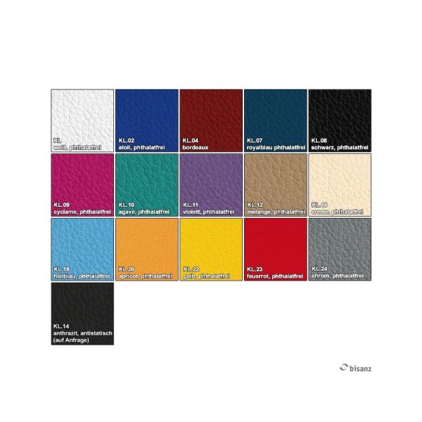 Preview: Kopfkissen 35 x 40 - Weicher Schaumstoff, Bezug Kunstleder mit Entlüftungsösen