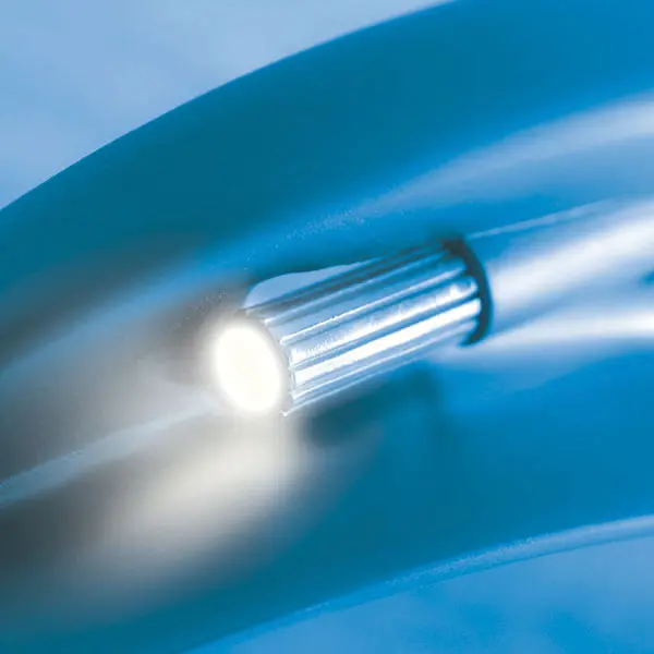 Preview: LARYNGOSKOP-SPATEL - Warmlichtspatel aus Edelstahl in verschiedenen Größen