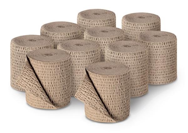 Preview: Lastodur straff/strong - dauerelastische Langzugbinde für starke Kompression, 180% Dehnbar (SSB-fähig)