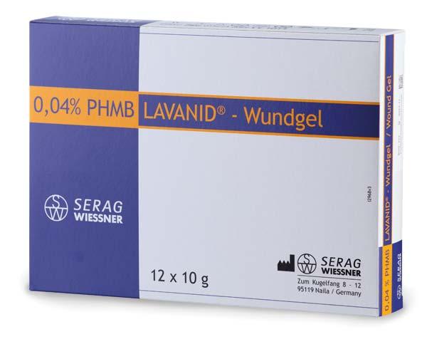 LAVANID Wundgel - Schmerzlindernd, Antimikrobiell, Förderung der Zellregeneration
