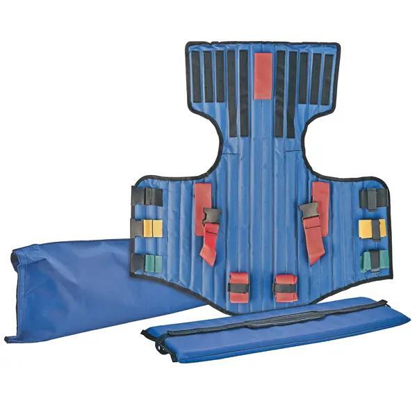 Preview: LED Rettungskorsett - Mit farblich codierten Gurten für leichteres Anlegen bei Dunkelheit