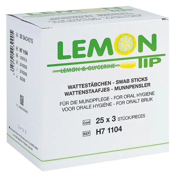Lemon Tip Mund-Erfrischungsstäbchen - Zur Befeuchtung des ausgetrockneten Mundes