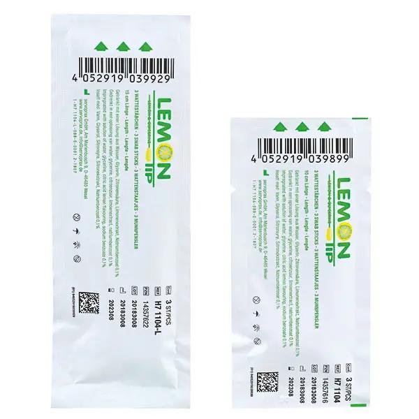 Preview: Lemon Tip Mund-Erfrischungsstäbchen - Zur Befeuchtung des ausgetrockneten Mundes