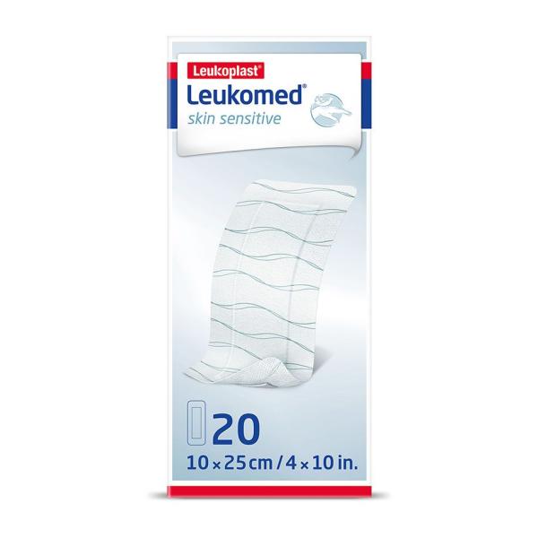 Leukomed skin sensitive Wundverband - Steril, Atmungsaktiv, Geringes Allergierisiko (SSB-fähig)