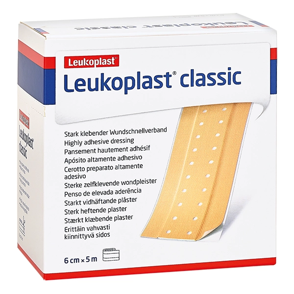 Leukoplast Classic Wundschnellverband - Pflaster für kleine Schürf- und Schnittwunden (SSB-fähig)