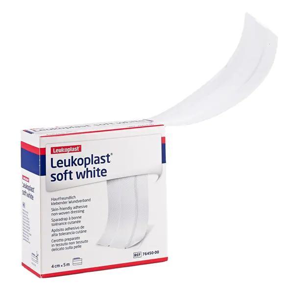 Leukoplast Soft white Wundschnellverband - hautfreundlich, atmungaktiv, flexibel (SSB-fähig)