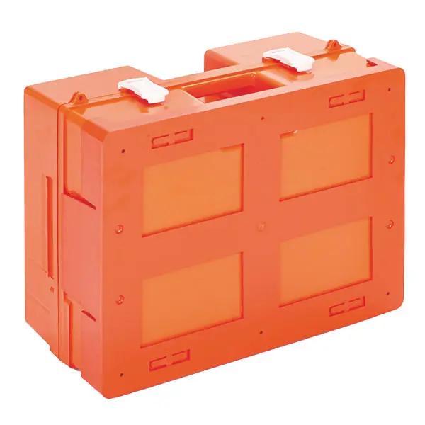 Preview: Lifebox 1 Pflegeheim - Robuster Notfallkoffer mit Wandhalterung gefüllt nach DIN 13157C