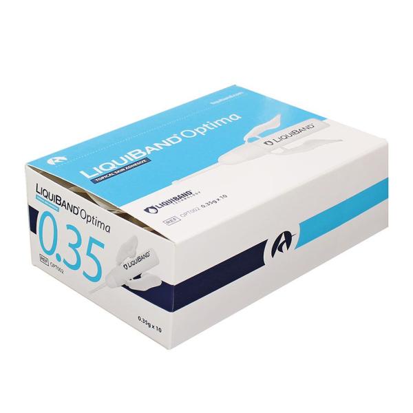 Preview: LiquiBand OPTIMA Hautkleber, steril - 10 Ampullen (SSB-fähig)