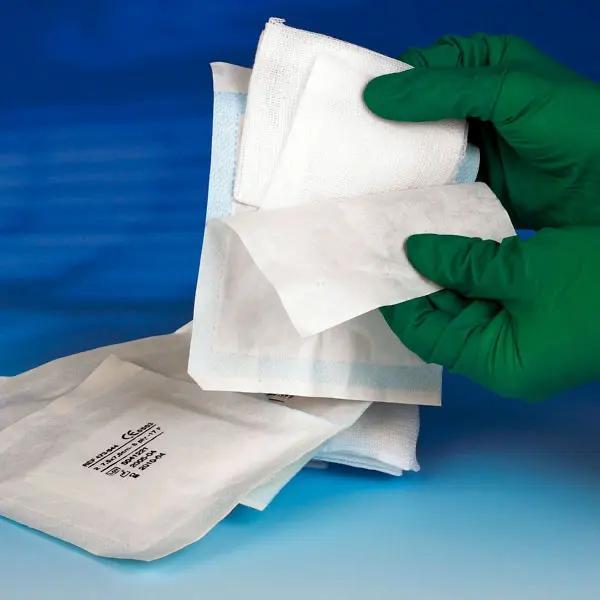 Maimed - Mullkompressen, steril, 8-fach gefaltet, 2 Kompressen pro Peelpack (SSB-fähig)