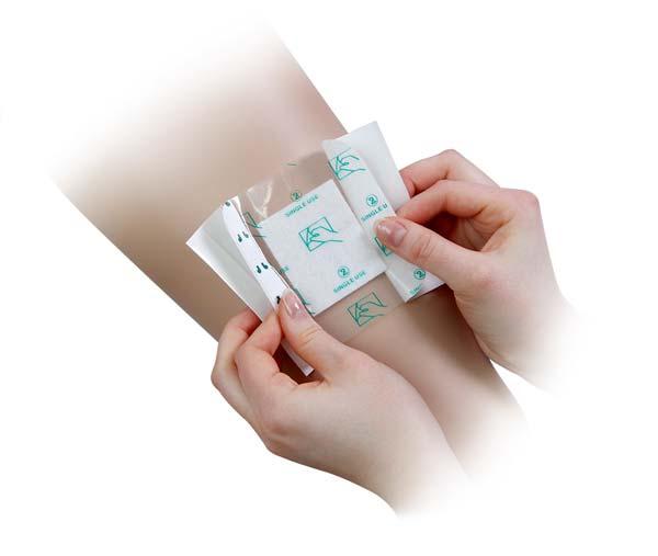 Preview: Maimed Porefix transparent steril -  Transparenter Wundschnellverband (SSB-fähig)