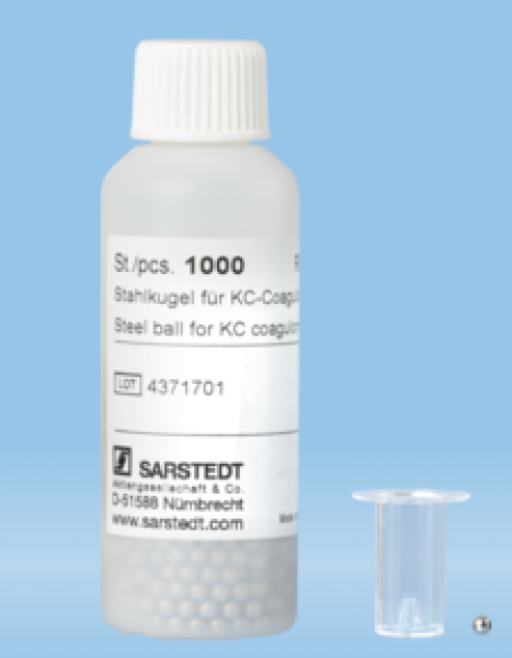 Makroküvetten und Kugeln - für Amelung KC-Coagulometer (makro), transparent