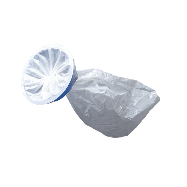 Preview: Med Comfort Spuckbeutel - Mit Kunststoff-Verschlussring zum Verschließen