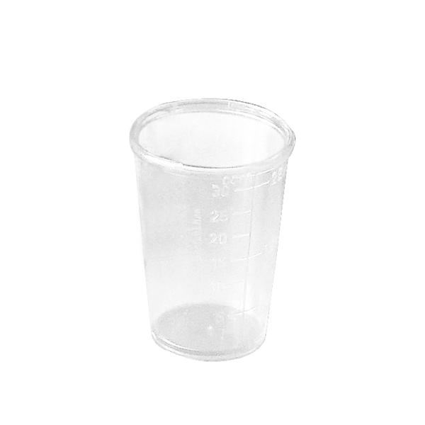 Medikamentenbecher/Einnehmeglas 30 ml - glasklar