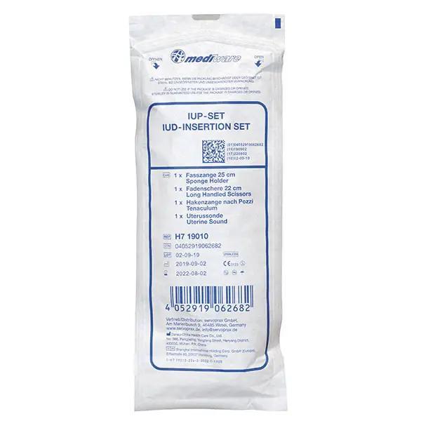 Preview: Mediware IUP-Set - Einbringen und Entfernen von Intrauterinpessaren, Einmalgebrauch Steril