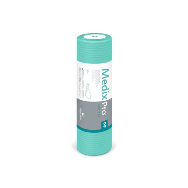 Medix Pro PF Medizinische Unterlagen, 33 x 50 cm - 50 Blatt, Rolle á 25 m, beschichtet