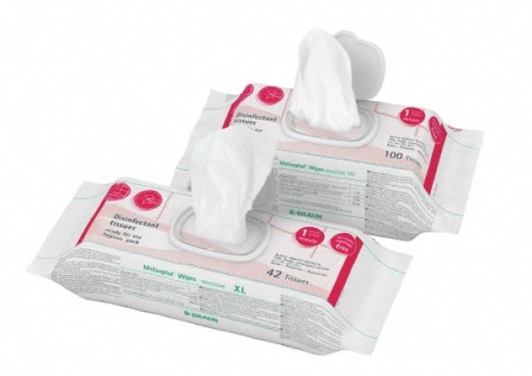 Meliseptol Wipes sensitive Flowpack - Desinfektionstücher für alkoholempfindliche Flächen
