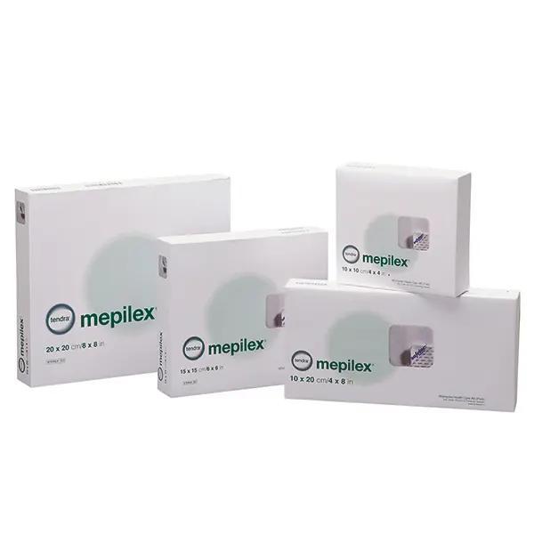 Mepilex - Silikonbeschichteter, absorbierender Schaumverband - 5 x 5 cm