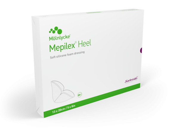 Mepilex Heel - Anpassungsfähiger Schaumverband für Wunden an der Ferse (SSB-fähig)
