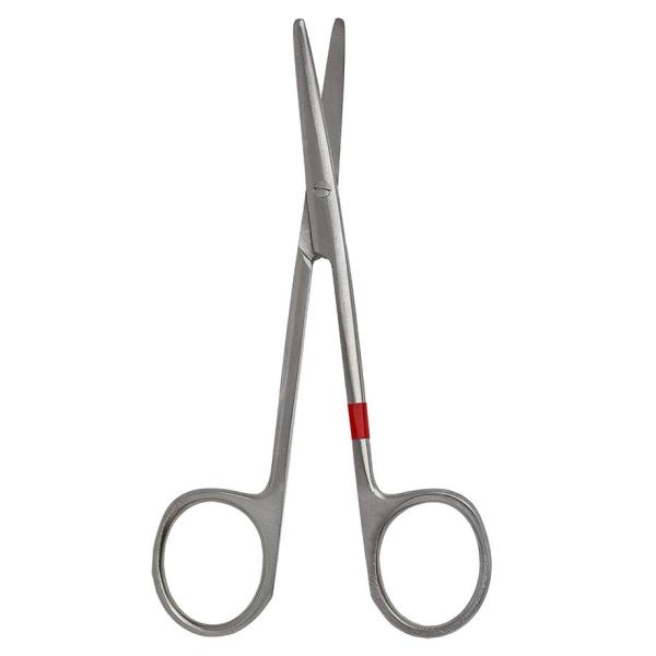 Metzenbaumscheren/Präparierscheren - stumpf/stumpf, gebogen, 11,5 cm, Einmalinstrument