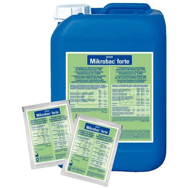Mikrobac Forte - Aldehydfreier Flächen-Desinfektionsreiniger mit Schutzfaktor