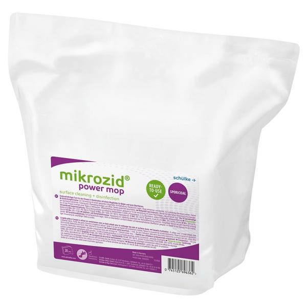 Mikrozid power mop M Refill alkoholhaltige Wipes - 40 Desinfektionstücher, Ready-to-Use 