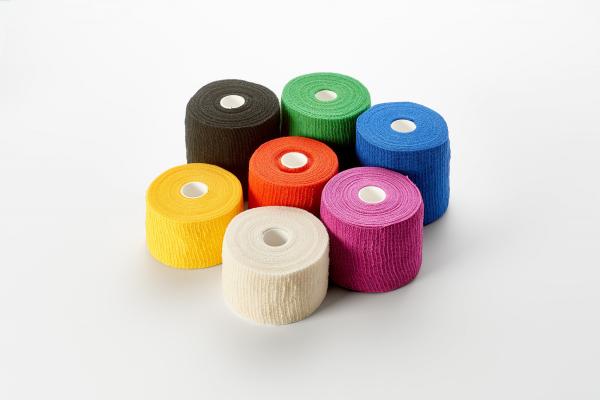 Miro haft krepp color, 6cm x 20m - Kohäsive, elastische Fixierbinde, gekreppt, farbig (SSB-fähig)