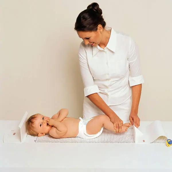 Preview: Mobile Messmatte SECA 210 für Säuglinge und Kleinkinder