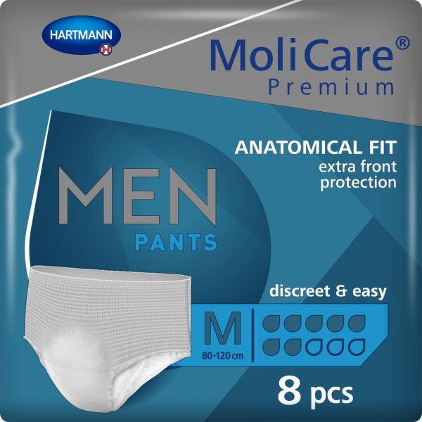 MoliCare Premium Men Pants 7 Tropfen - für Männer mit mittlerer Blasenschwäche