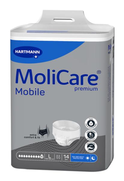 Preview: MoliCare Premium Mobile 10 Tropfen - Auslaufschutz bei schwerster Harninkontinenz