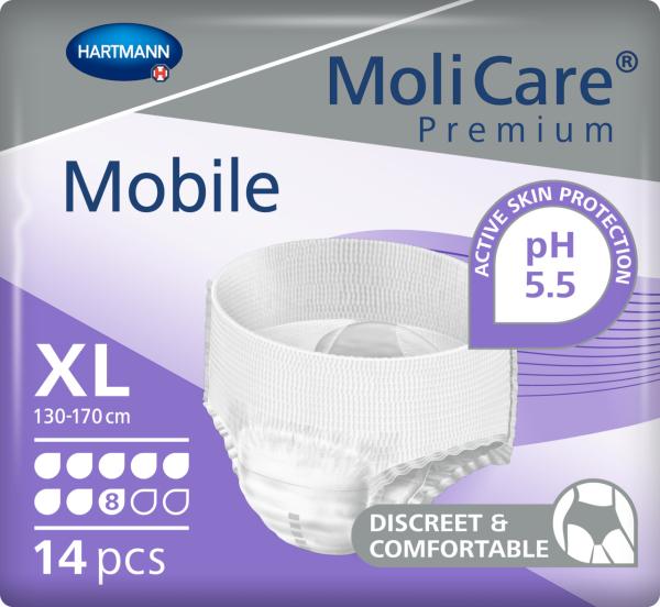 MoliCare Premium Mobile 8 Tropfen - bei schwerster Harn- und/oder Stuhlinkontinenz