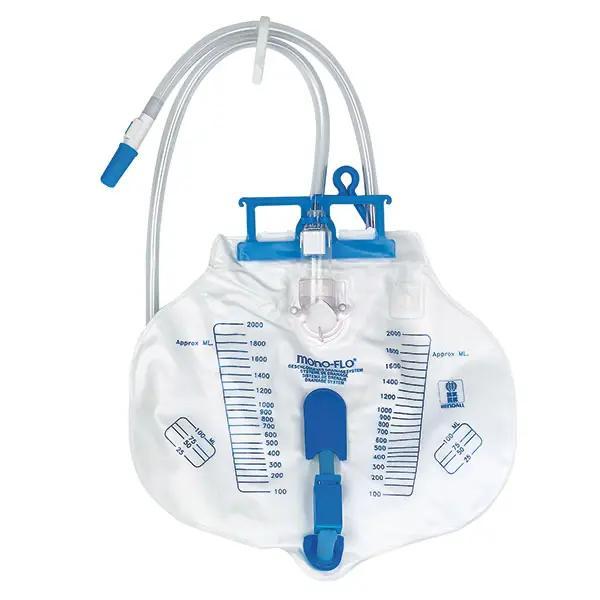 Mono Flo Urinbeutel 2 Liter, steril - Geschlossenes Urin-Drainagesystem 