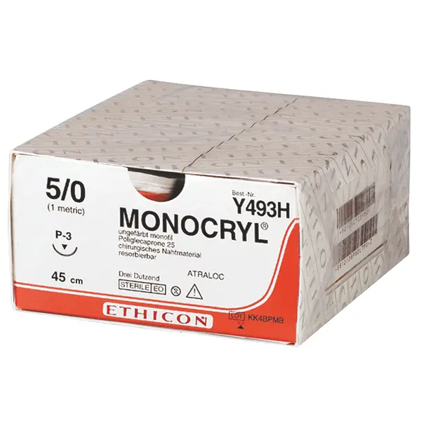 Monocryl - Monofiler, resorbierbarer Synthetikfaden, ungefärbt