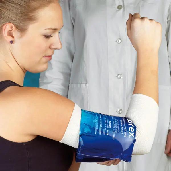 MoVeS Thermal Roll-on Packs Kalt/Warm-Manschetten mit Unterzieh-Manschette