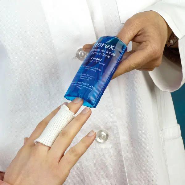 Preview: MoVeS Thermal Roll-on Packs Kalt/Warm-Manschetten mit Unterzieh-Manschette