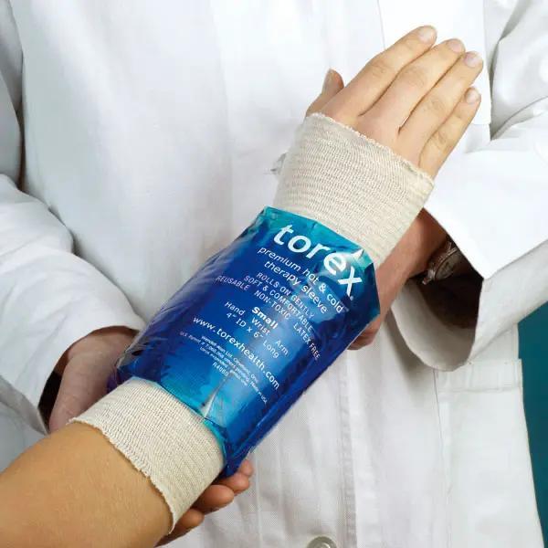 Preview: MoVeS Thermal Roll-on Packs Kalt/Warm-Manschetten mit Unterzieh-Manschette