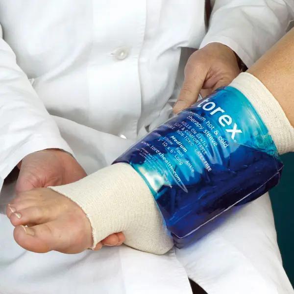 Preview: MoVeS Thermal Roll-on Packs Kalt/Warm-Manschetten mit Unterzieh-Manschette