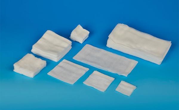 Preview: Mullkompressen - Unsteril, 8-fach gelegt zur allgemeinen Wundversorgung (SSB-fähig)