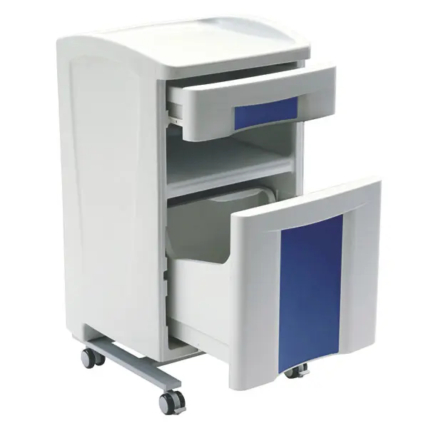 Preview: Multifunktionswagen Copernico - 1 obere Schublade, Untersektion mit Ablage + Großschublade