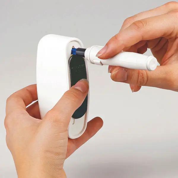 Preview: MySharps-Penkanülen-Boy - Für das sichere Entsorgen von benutzten Penkanülen