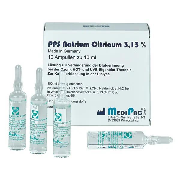 Preview: Natriumcitrat Lösung 3,13 % - Lösung zur Verhinderung der Blutgerinnung